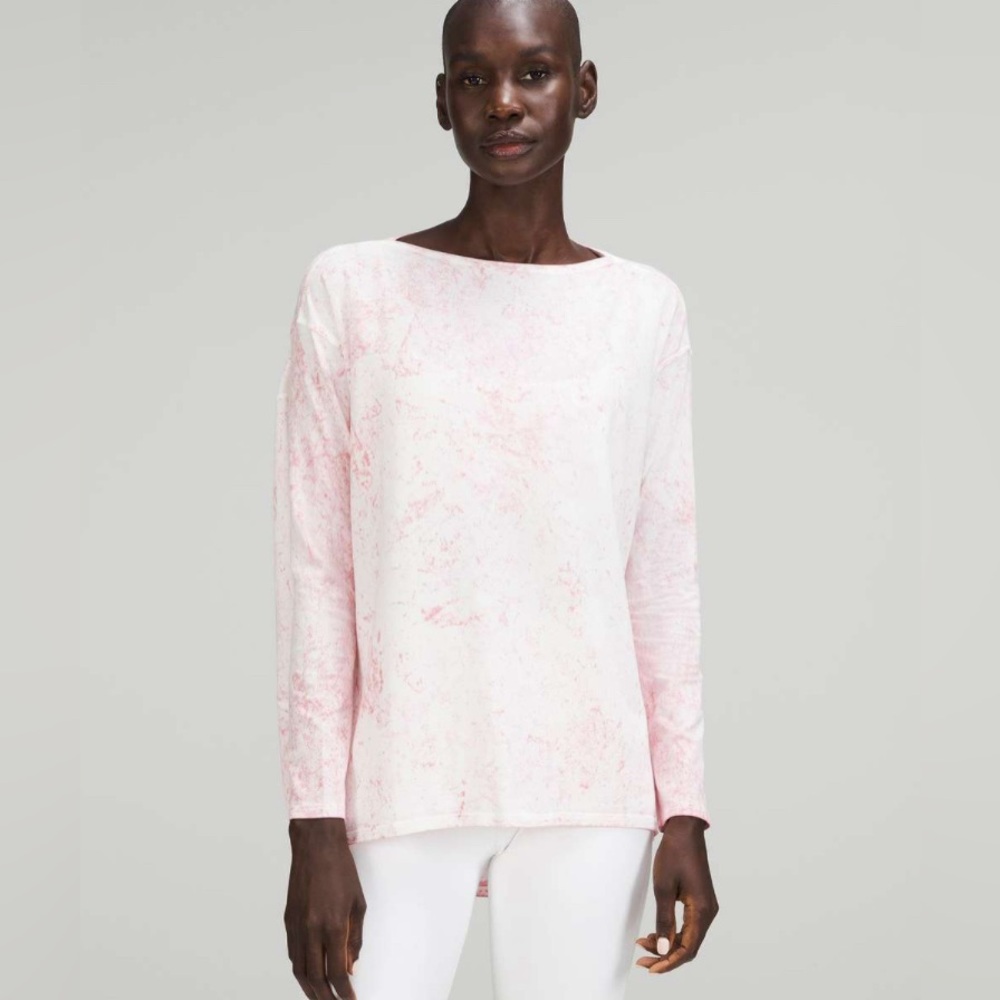 Lululemon Back In Action Long Sleve Shirt